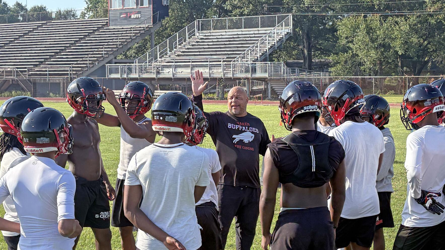 After charter takeover, Baker turns to former QB to call shots as football coach, AD